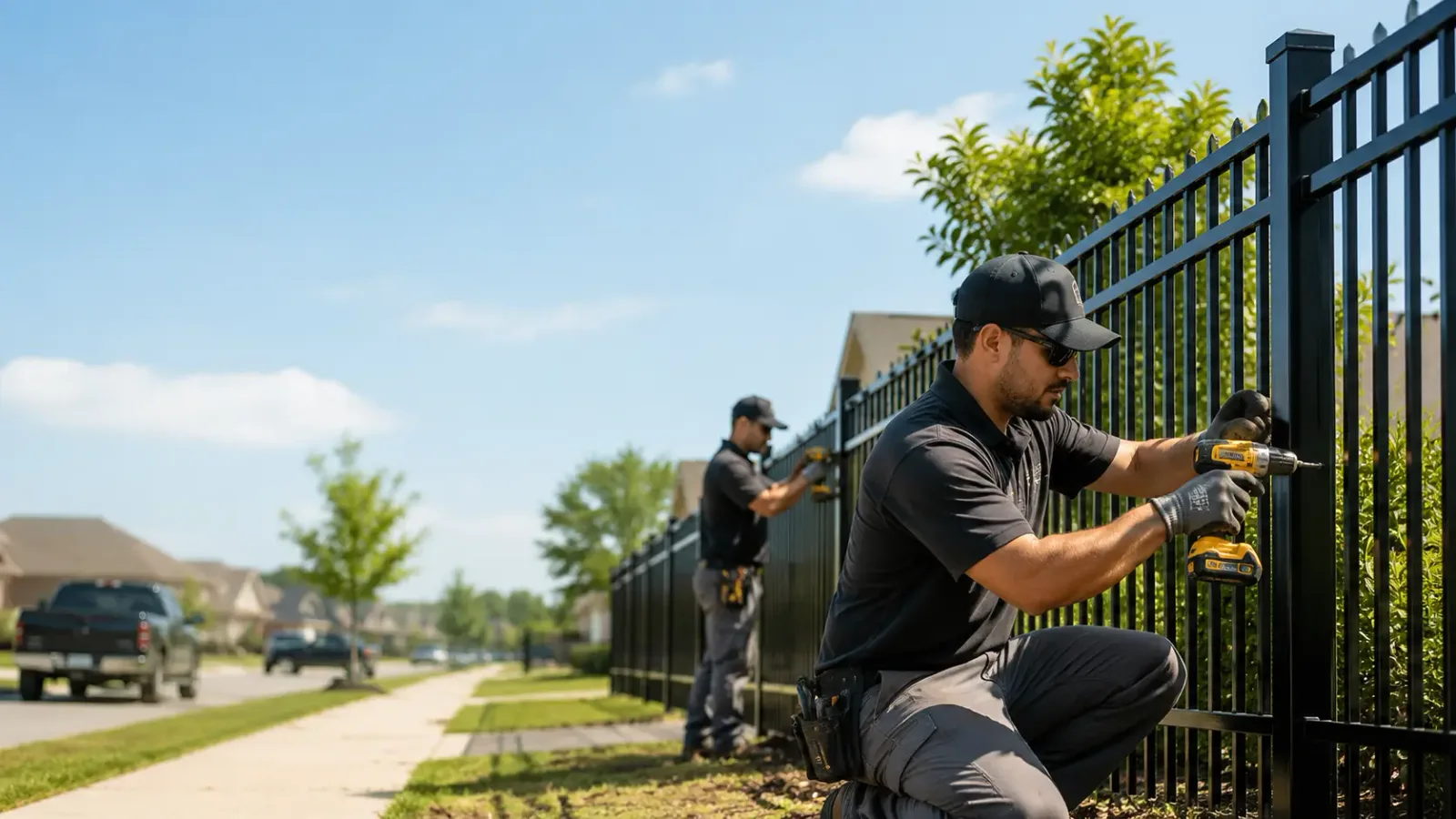 Metal Fence Installation in Ricketts, IA